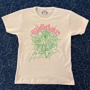 Women’s M Spider OG web pink green Tee